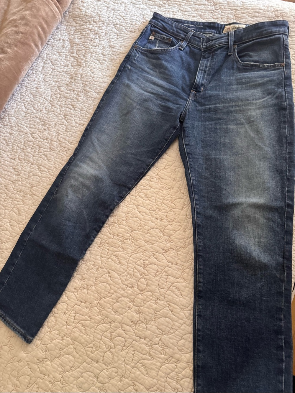 Ag Adriano Goldschmied women’s Boyfriend Jeans.